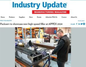 Packserv announces the showcase of its new high-speed filler at APPMA 2024, highlighting advancements in filling technology.